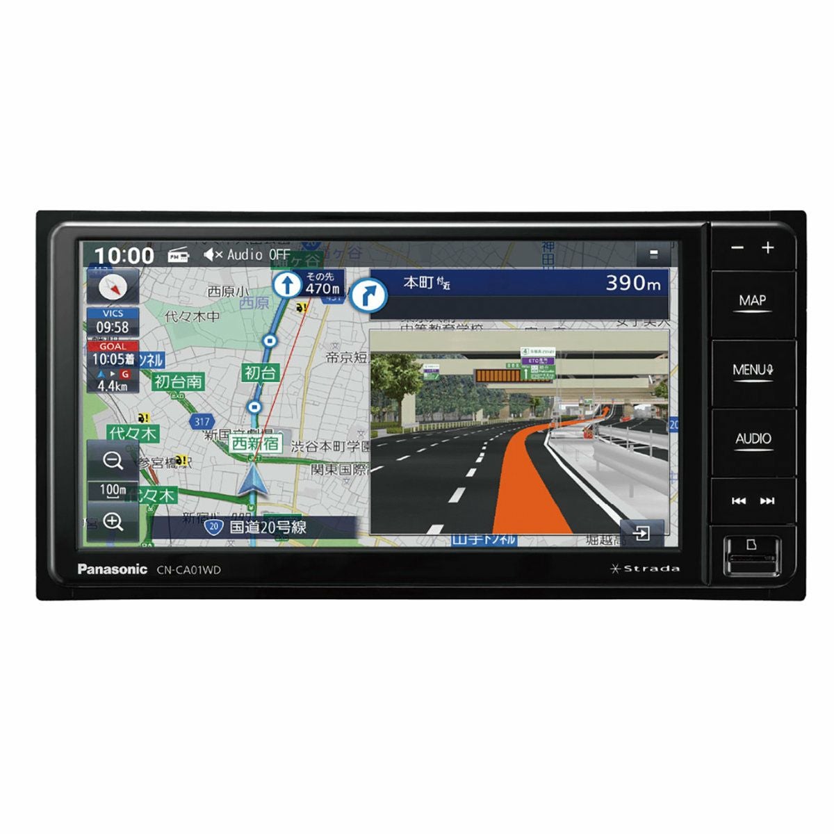 【新品】Panasonic CN-CA01WD　カーナビ Amazon.co.jp: PANASONIC CN-CA01WD ストラーダ [7V型ワイド フルセグ